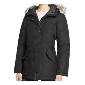 The North Face 550 Down Mauna Kea Hooded Parka Coat Waterproof Womens Size SP